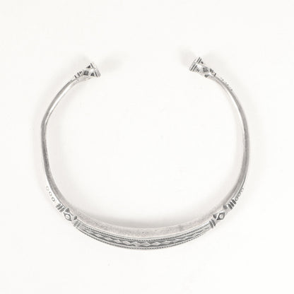 トゥアレグ族 シルバー バングル(TUAREG SILVER BRACELET LARGE)