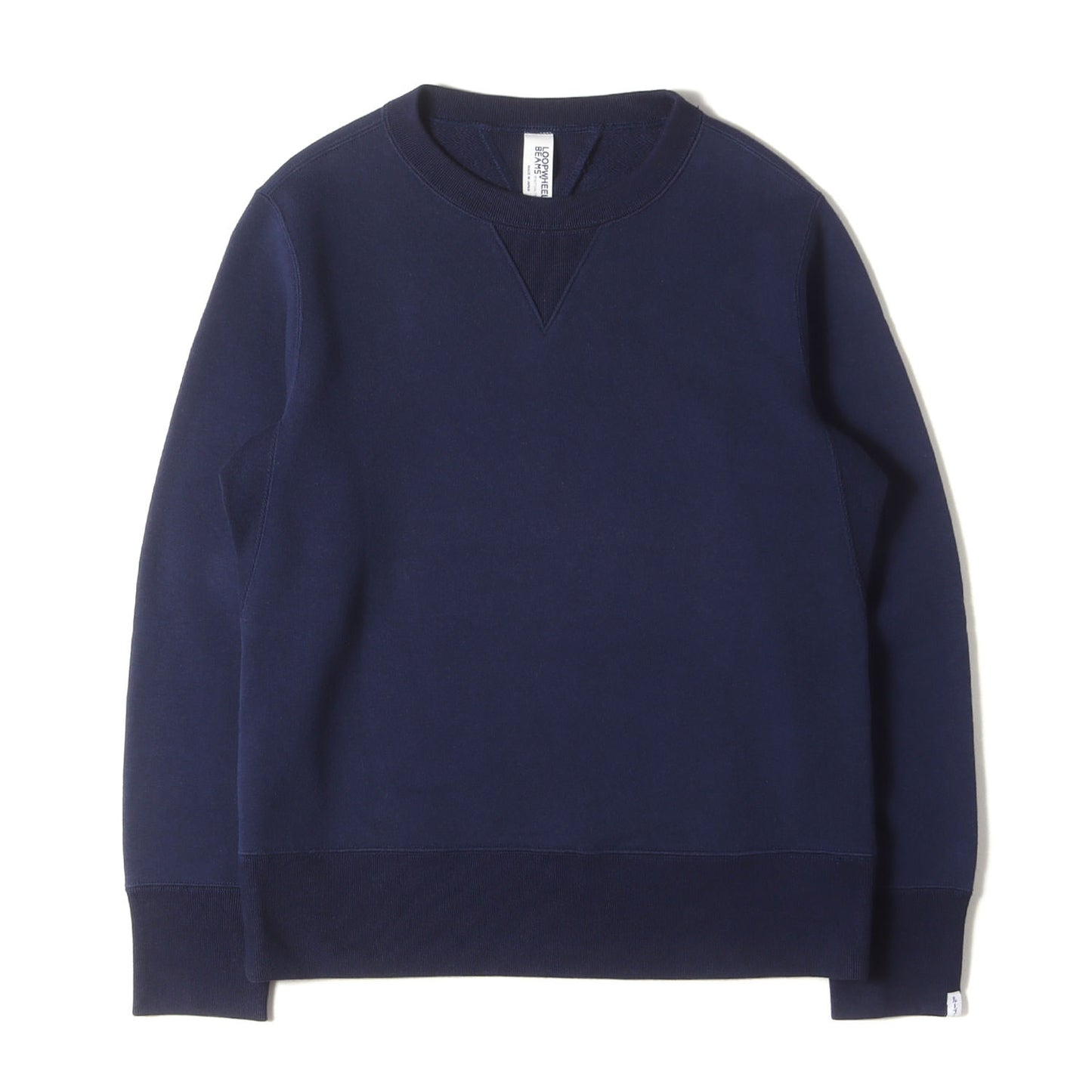 BEAMS PLUS別注 両V クルーネック スウェット