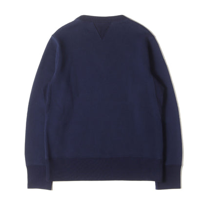 BEAMS PLUS別注 両V クルーネック スウェット