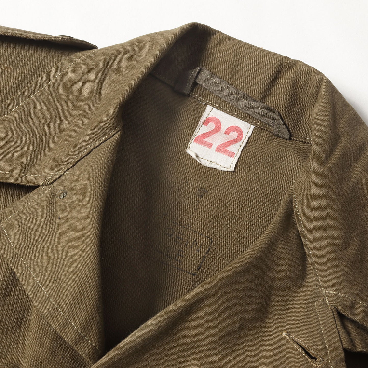 50s フランス軍実物 M-47 前期型 ホップサック フィールドジャケット(フレンチアーミー)