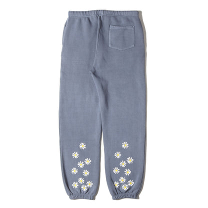 ガーメントダイ加工 フラワープリント スウェットパンツ(FLOWERS SWEAT PANTS)