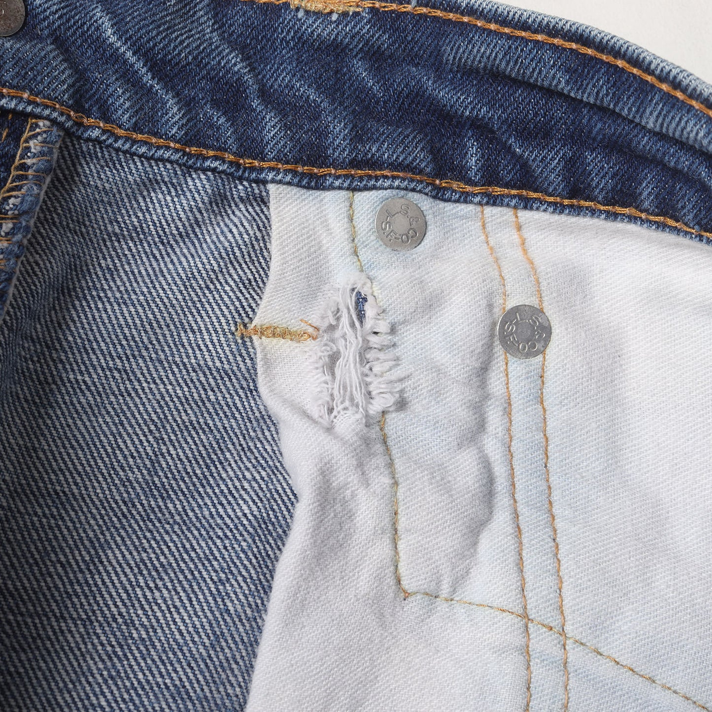 [希少 耳付き] 70s 505-0217 66前期 デニムパンツ