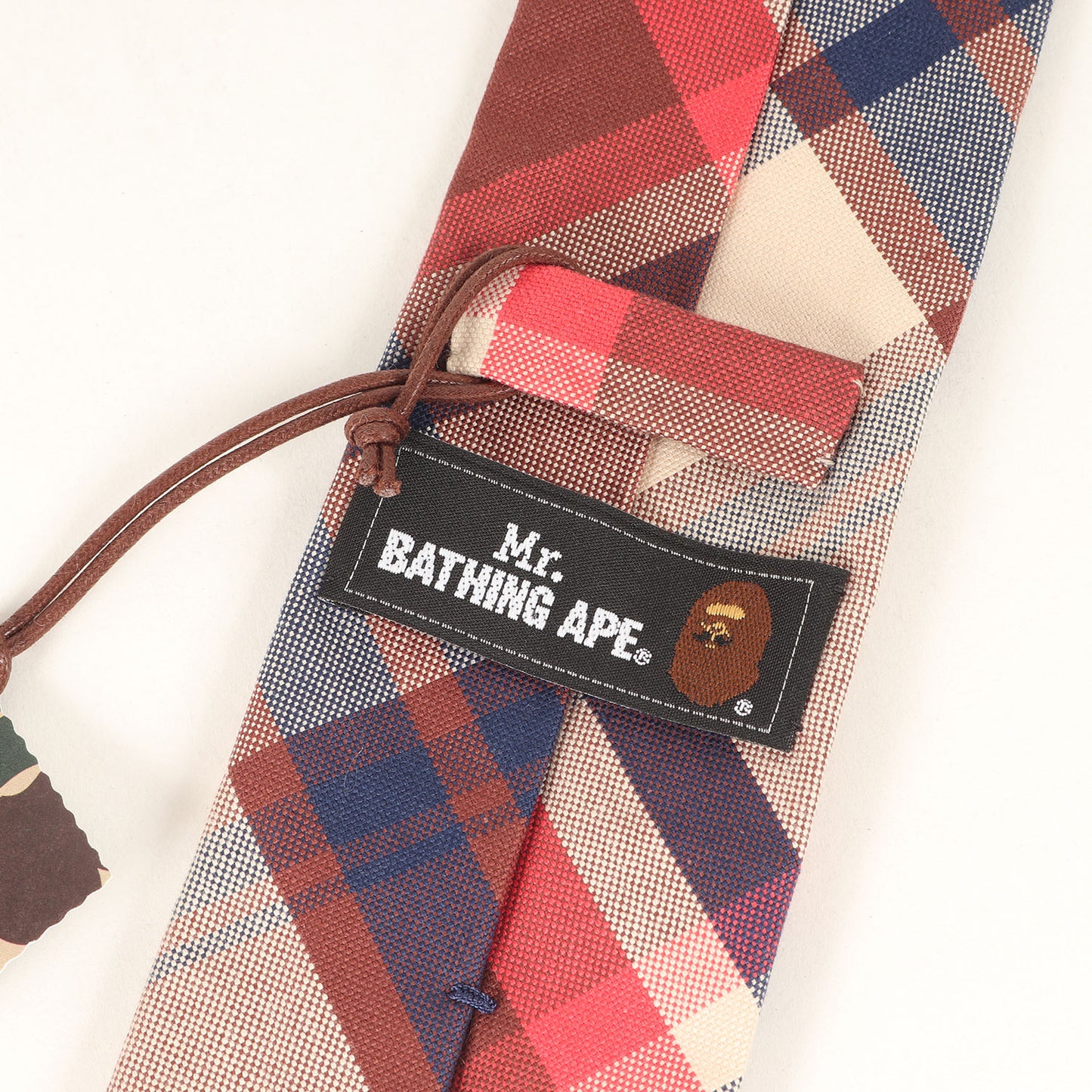 MR. BATHING APE ラブジェネチェック ネクタイ