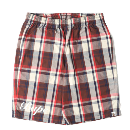 ラブジェネチェック イージーショーツ