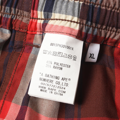 ラブジェネチェック イージーショーツ