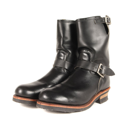 [極美品 2268 PT83] 90s プリント羽タグ 茶芯 エンジニア ブーツ / 1991年製 Engineer Boots