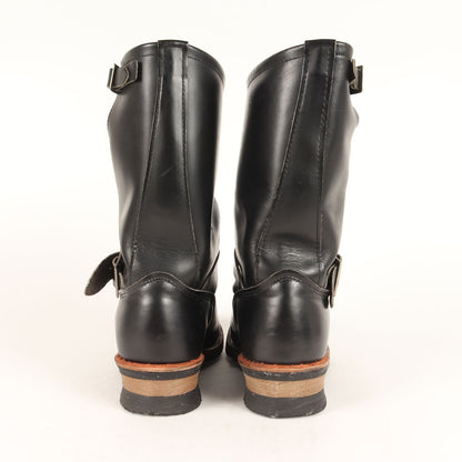 [極美品 2268 PT83] 90s プリント羽タグ 茶芯 エンジニア ブーツ / 1991年製 Engineer Boots