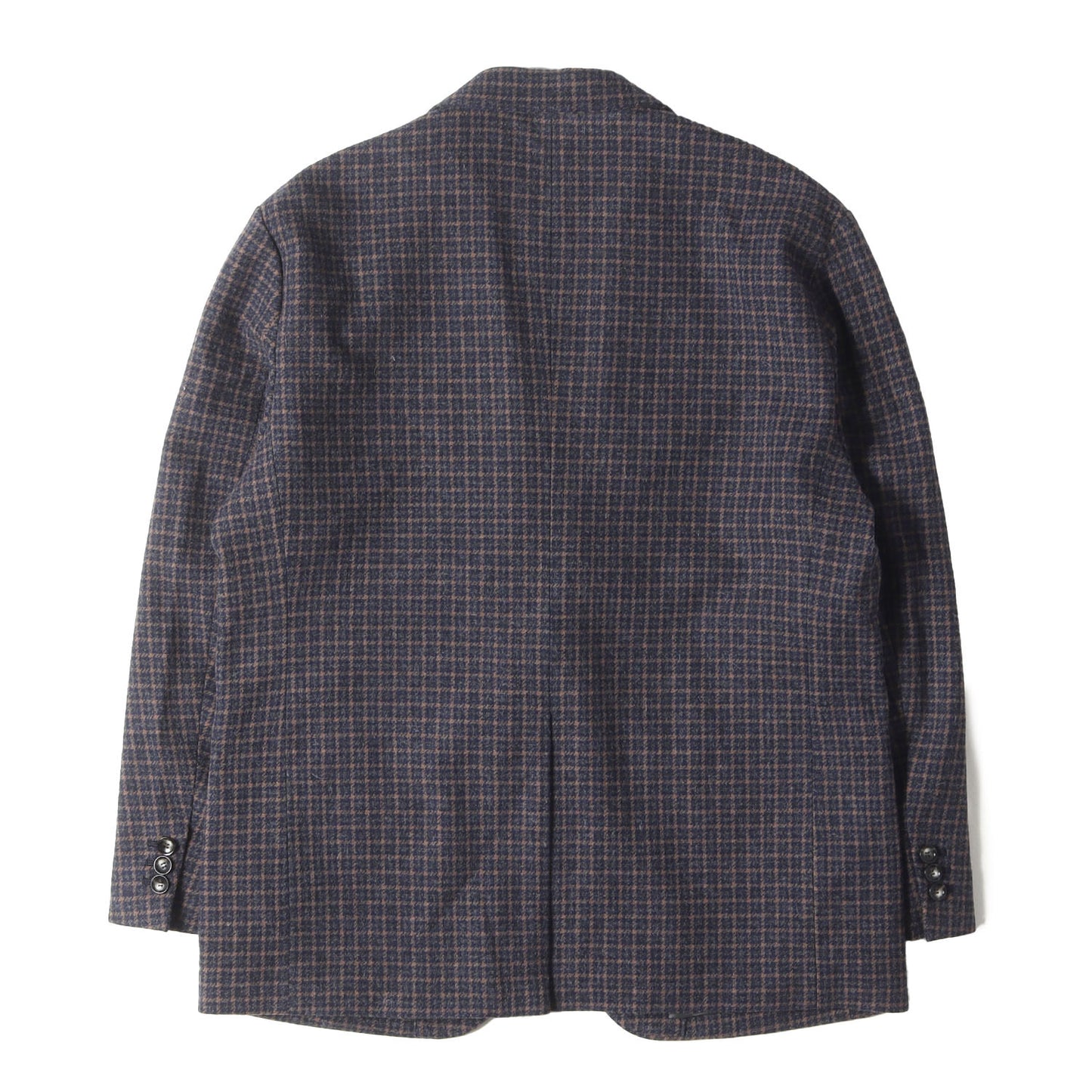 23AW チェック ウール 2つボタン テーラードジャケット(BLENDED WOOL CLASSIC 2BUTTON JACKET)