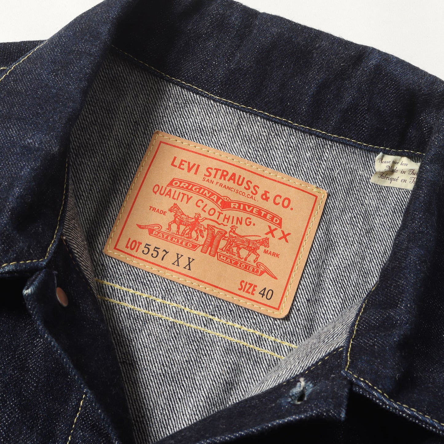 [LVC] 1961年復刻 557XX 3rd デニムジャケット / 1961 Type III Trucker Jacket 577XX 74998-0001
