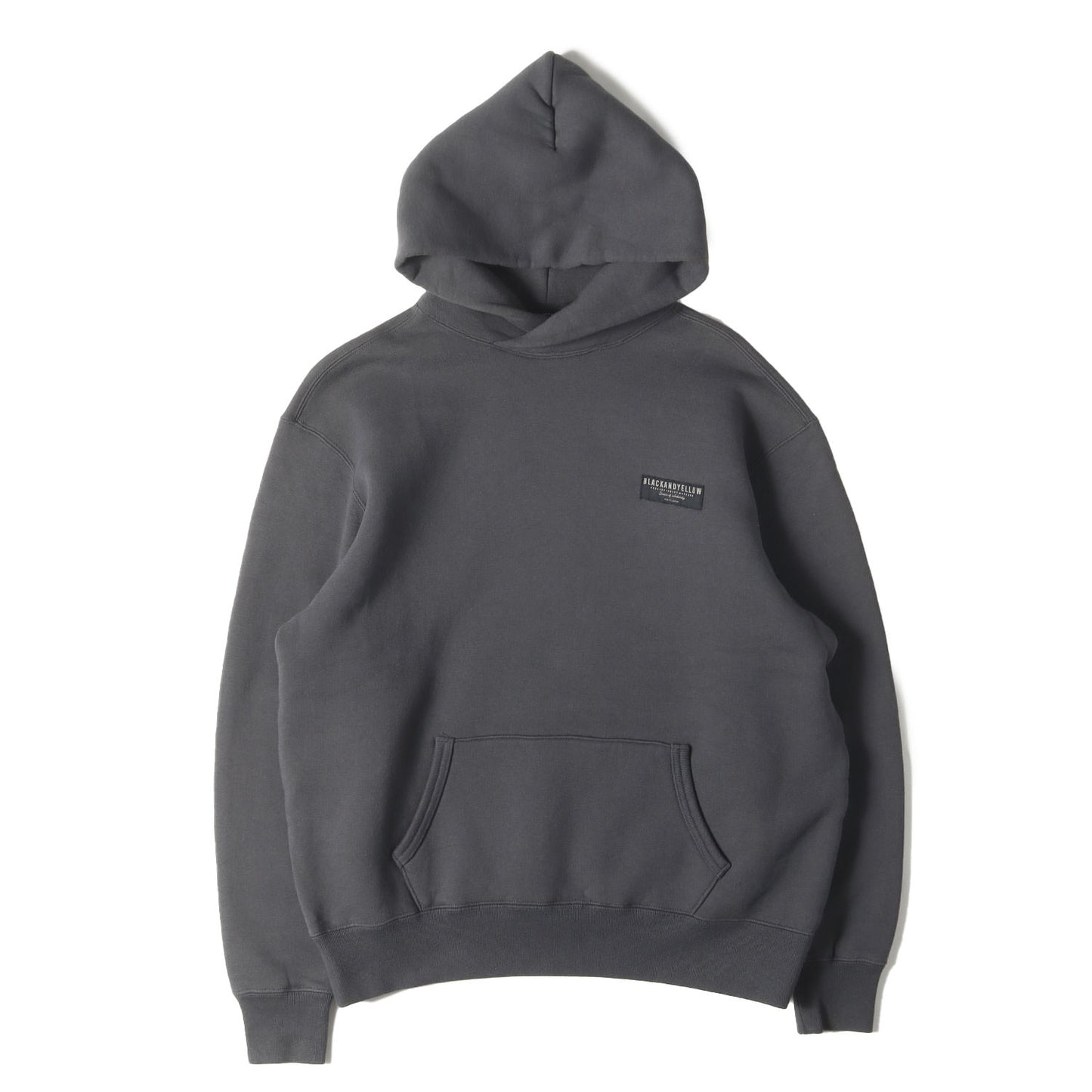 23AW クロスネック ヘビー スウェットパーカー(CROSS NECK HOODIE BAR TAG)