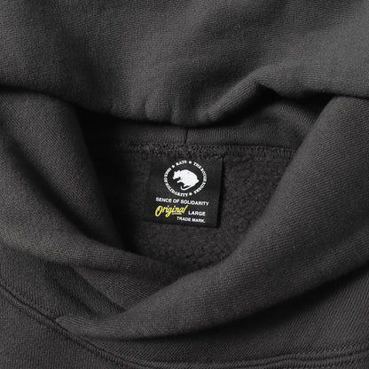 23AW クロスネック ヘビー スウェットパーカー(CROSS NECK HOODIE BAR TAG)