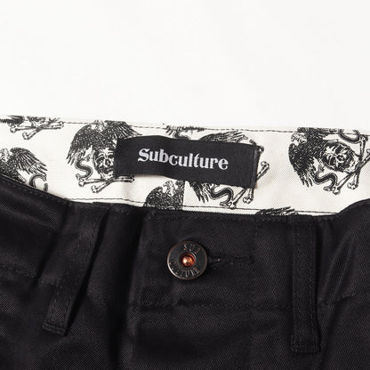 コットンツイル ミリタリー チノパンツ(41KHAKI CHINO PANTS)