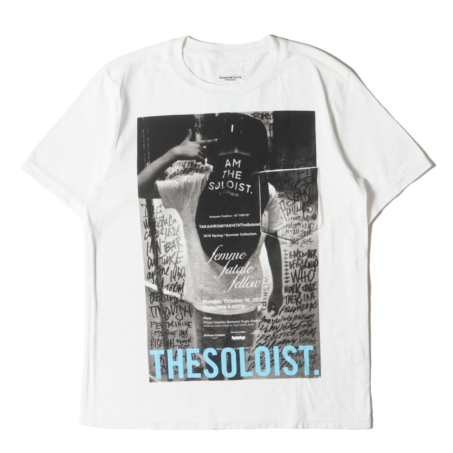 フォトグラフィック ポケット Tシャツ