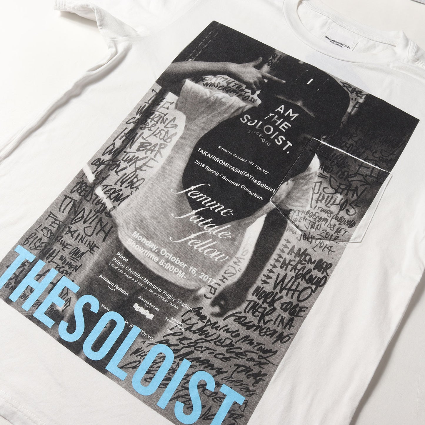 フォトグラフィック ポケット Tシャツ