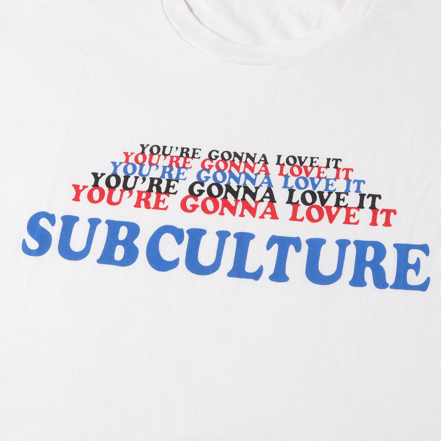 ブランドロゴ クルーネック Tシャツ(YOU’RE GONNA LOVE IT T-SHIRTS)