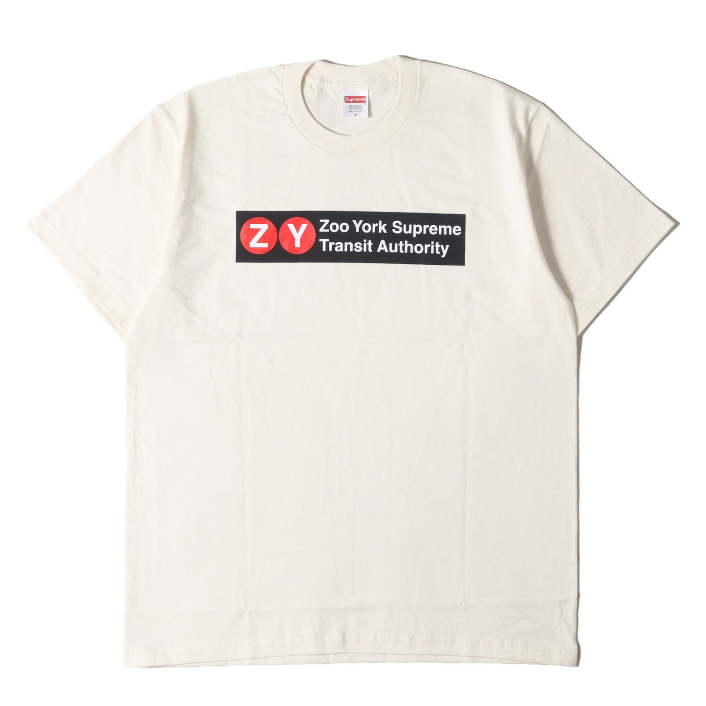 25SS ×Zoo York トランジットロゴ Tシャツ(Transit Tee)