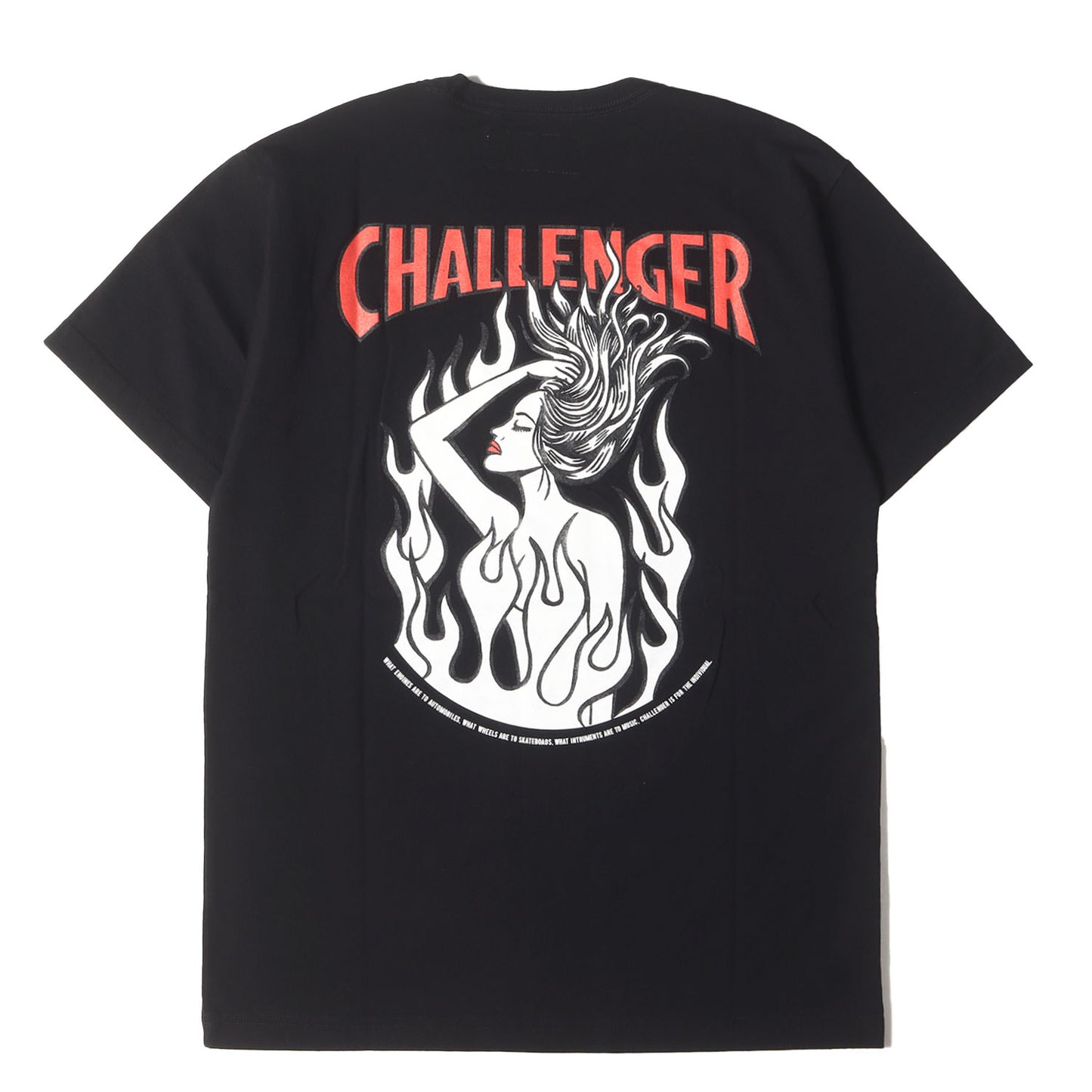 ファイヤーレディー グラフィック Tシャツ(FIRE LADY TEE )