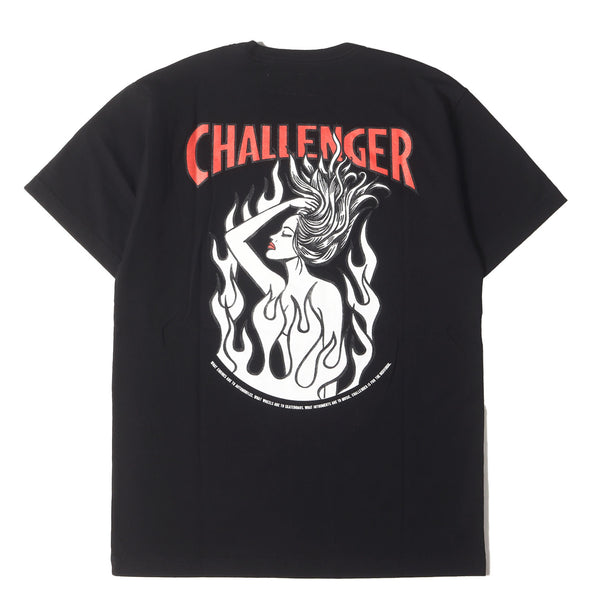 CHALLENGER (チャレンジャー) ファイヤーレディー グラフィック T 