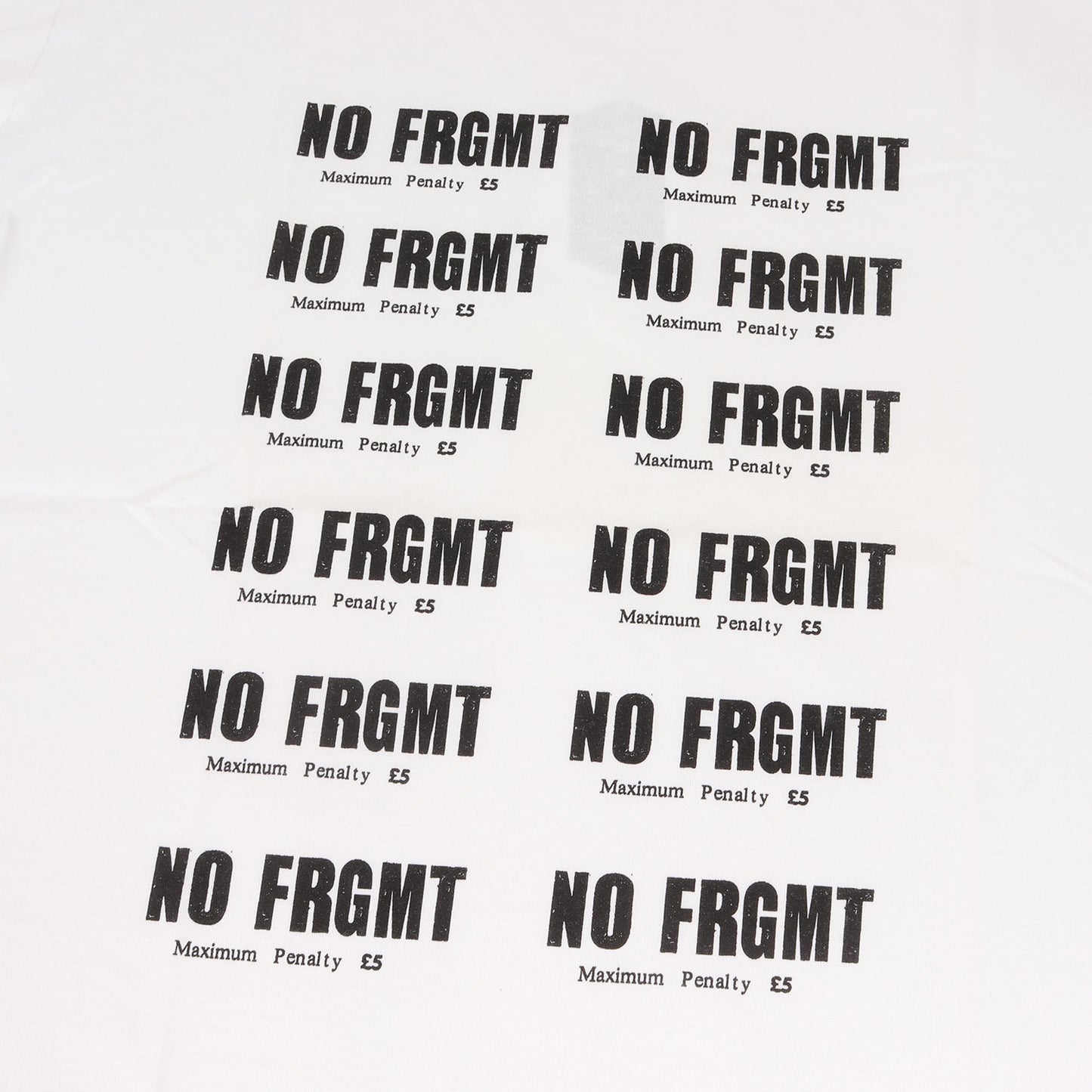 20SS ×fragment design ×JAMIE REID グラフィック Tシャツ