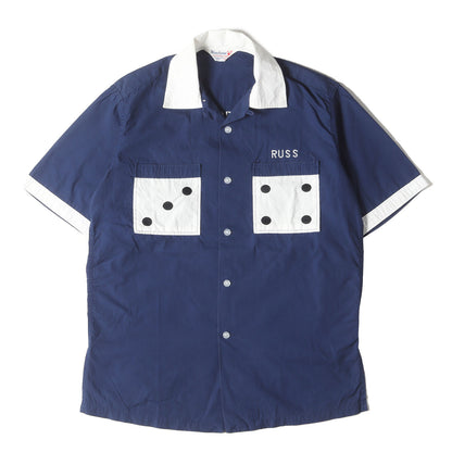 ダイスポケット コットン ボーリングシャツ