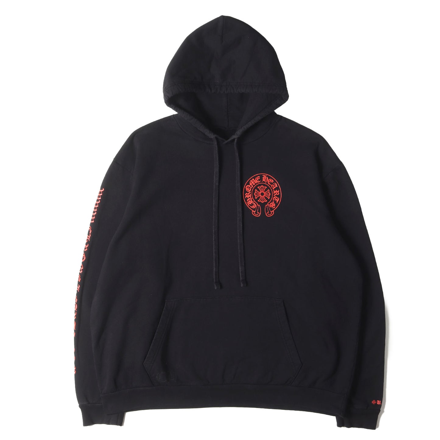 オンライン限定 スクロールラベル スウェット パーカー