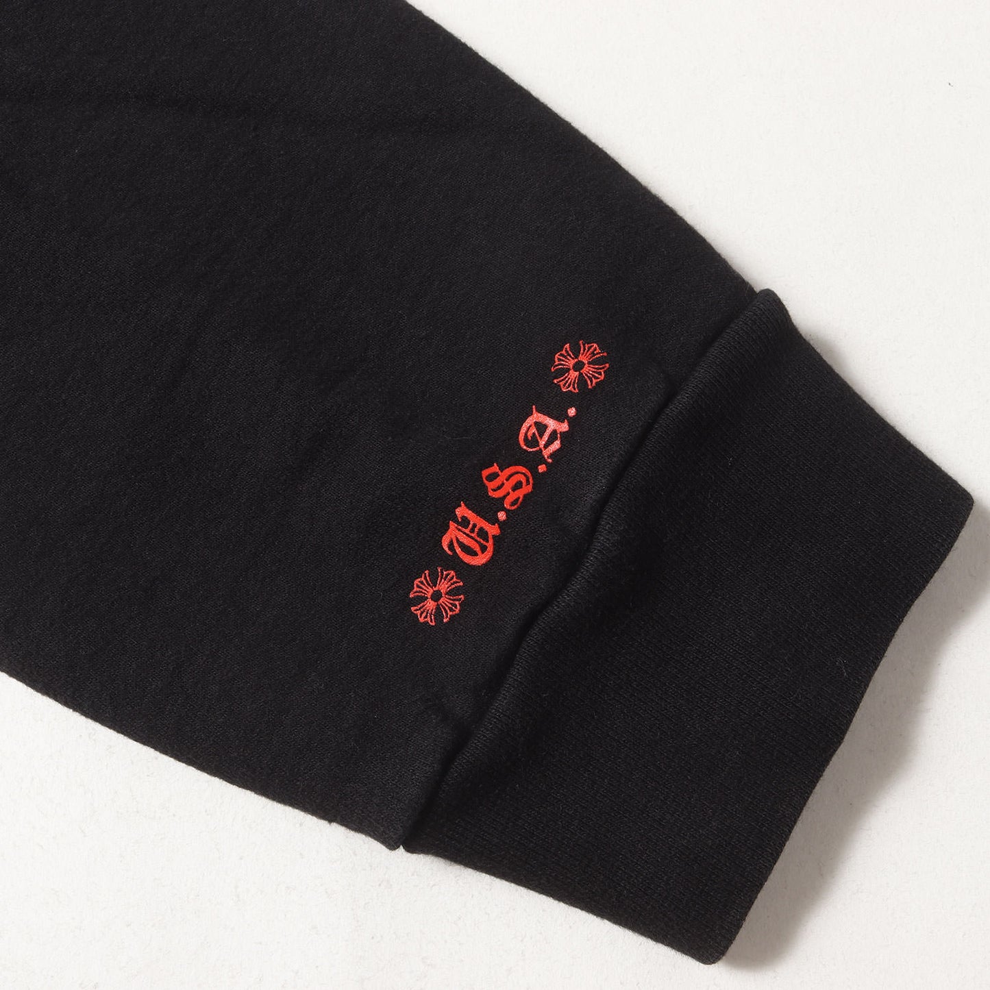 オンライン限定 スクロールラベル スウェット パーカー