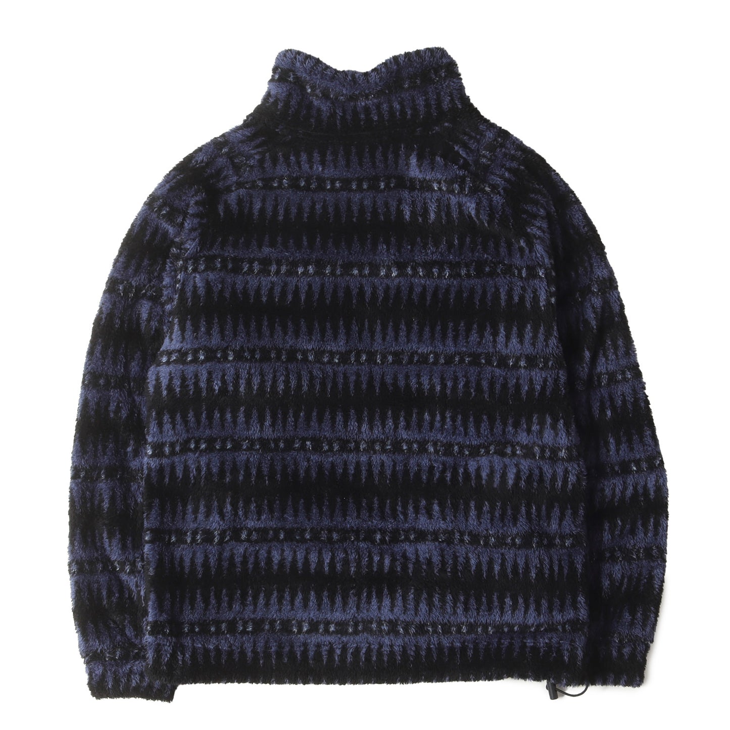 22AW 総柄デザイン フリースボア ジャケット(Boa Zip Jacket)