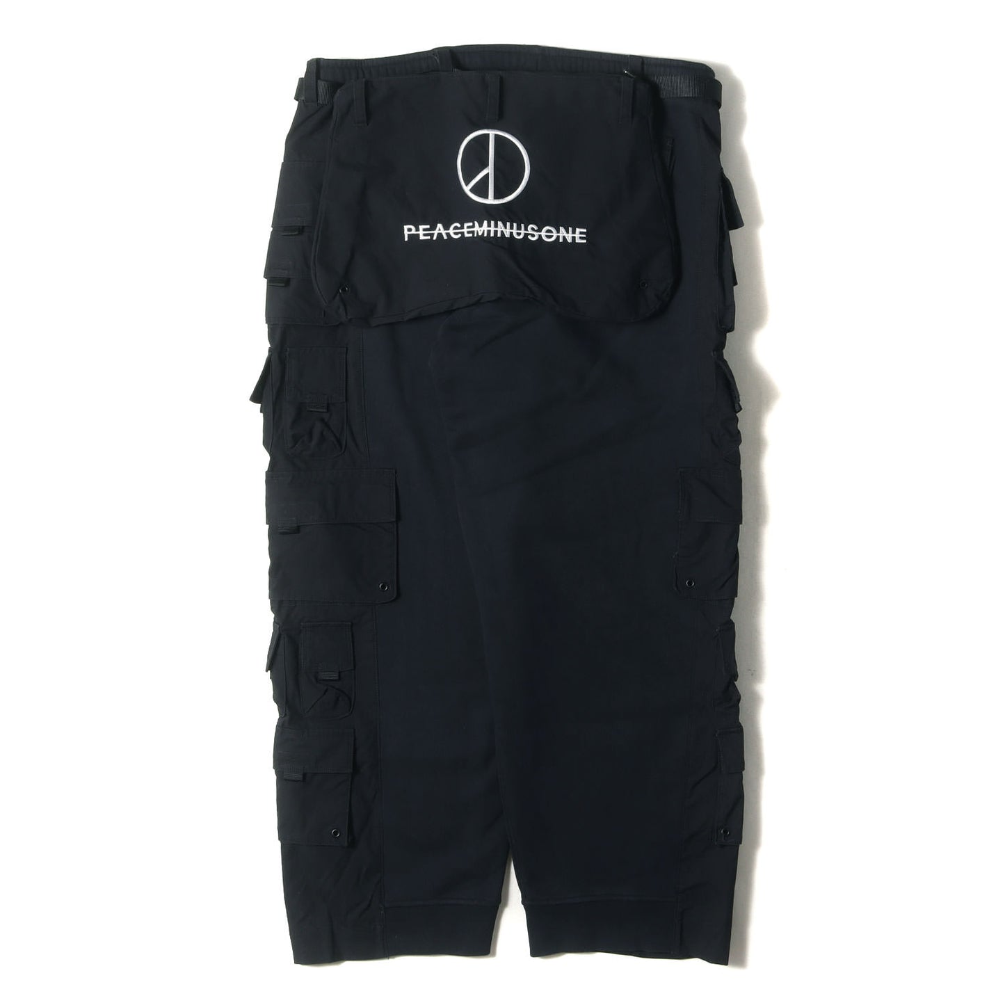 22AW ×PEACEMINUSONE ヒップバッグ付き ミリタリー スウェットパンツ(NRG CF WIDE PANT)