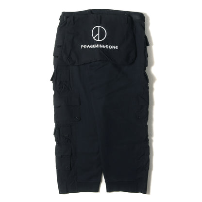 22AW ×PEACEMINUSONE ヒップバッグ付き ミリタリー スウェットパンツ(NRG CF WIDE PANT)