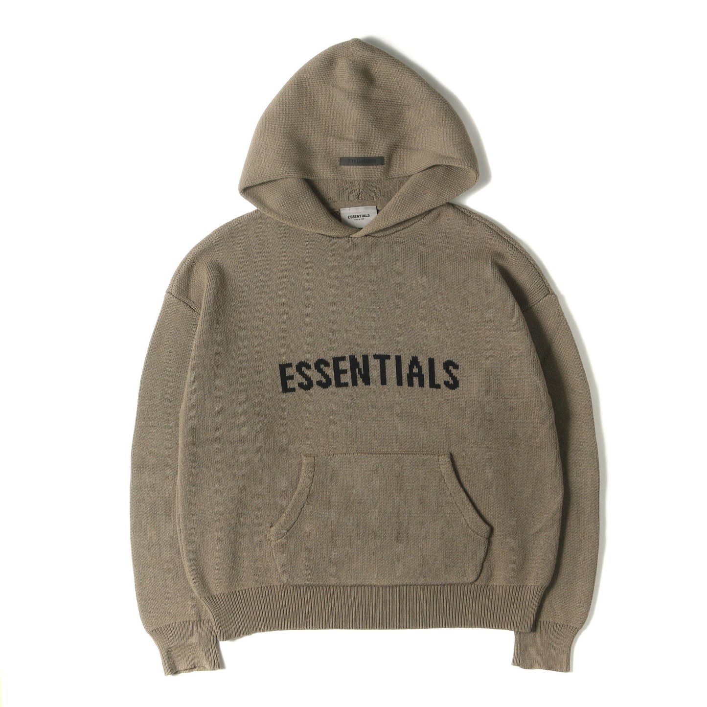 FGO ESSENTIALS ヘビーニット プルオーバー パーカー