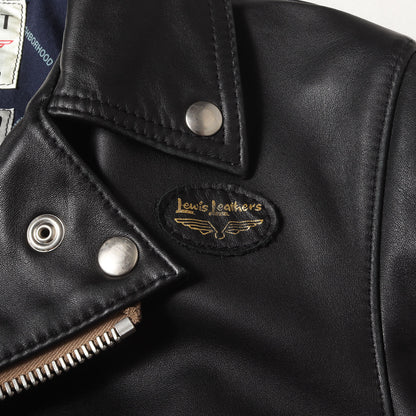 初売り限定 ×Lewis Leathers ×fragment design サイクロン レザー ダブル ライダースジャケット(NHFR.CYCLONE RIGID LL-JKT)