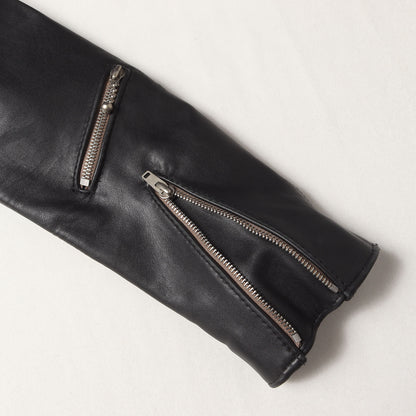 初売り限定 ×Lewis Leathers ×fragment design サイクロン レザー ダブル ライダースジャケット(NHFR.CYCLONE RIGID LL-JKT)