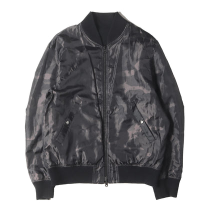 パッチワーク リバーシブル MA-1 ジャケット(PATCH WORK JERSEY MA-1)