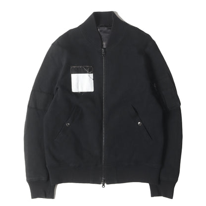 パッチワーク リバーシブル MA-1 ジャケット(PATCH WORK JERSEY MA-1)