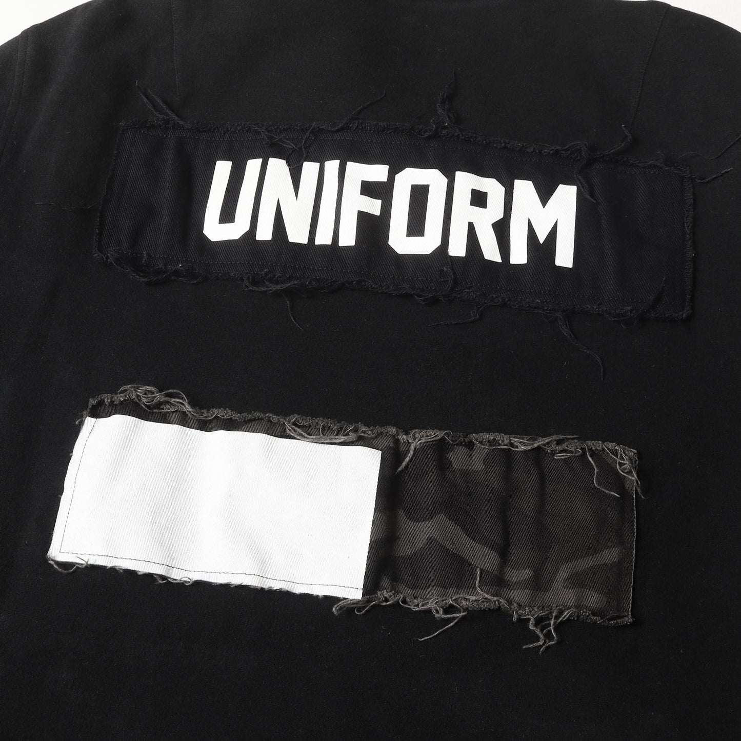 パッチワーク リバーシブル MA-1 ジャケット(PATCH WORK JERSEY MA-1)