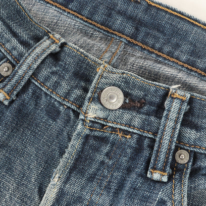 ×Levi's あともす&みいね 501 ダメージリペア加工 デニムパンツ