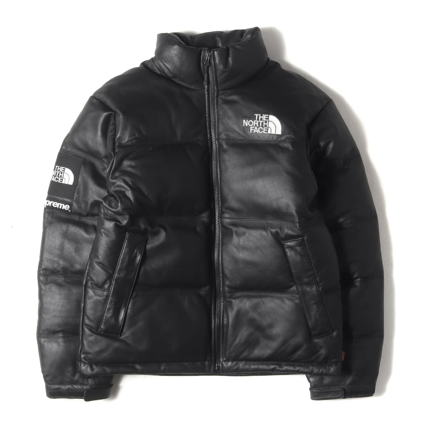 ×THE NORTH FACE シープスキンレザー ヌプシ ダウンジャケット(Leather Nuptse Jacket)
