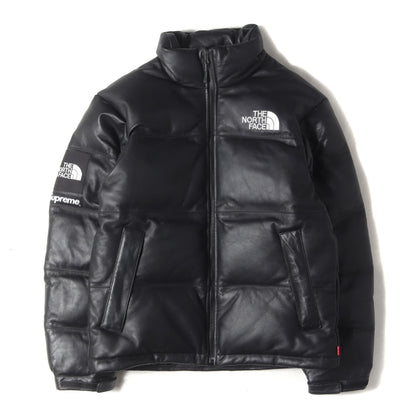 ×THE NORTH FACE シープスキンレザー ヌプシ ダウンジャケット(Leather Nuptse Jacket)