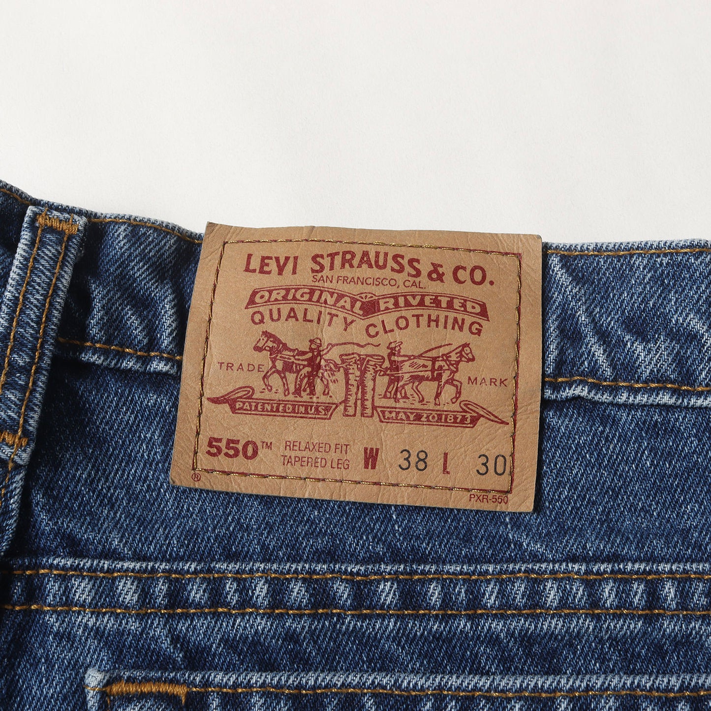 90s 550 リラック テーパード デニムパンツ(50550-4891 / カナダ製)