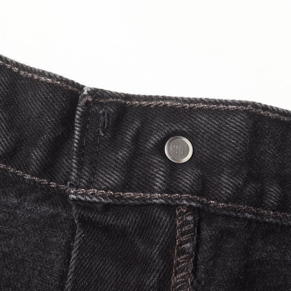 90s 560 後染めブラック ルーズ テーパード デニムパンツ(560-0260 / USA製)