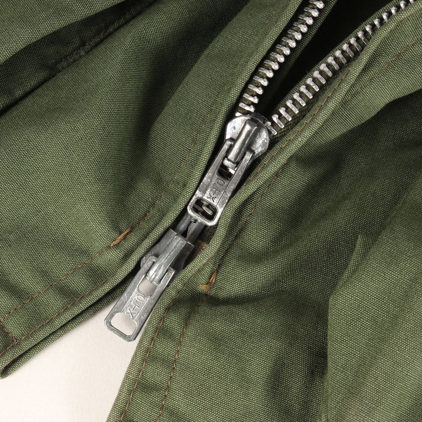 [希少 J.C.CORDINGS別注] 60s チンスト付き シューター × ウォーカー コットン フルジップ ジャケット 英国製