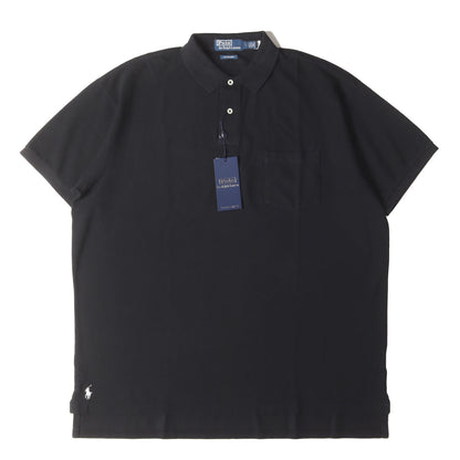[復刻 近年モデル] ウォッシュ加工 ビッグサイズ 裾ポニー 鹿の子 ポロシャツ (THE BIG SHIRT)