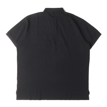[復刻 近年モデル] ウォッシュ加工 ビッグサイズ 裾ポニー 鹿の子 ポロシャツ (THE BIG SHIRT)