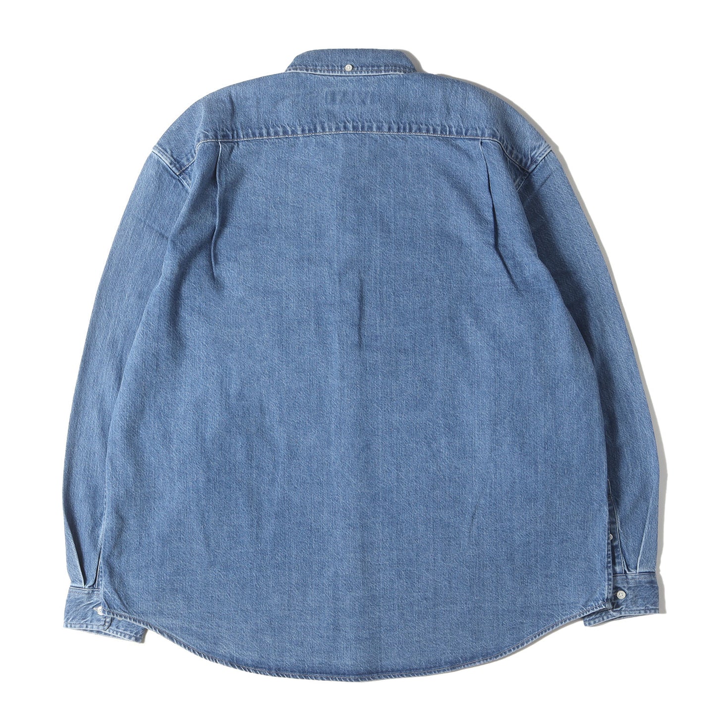 25SS スモールBOXロゴ デニム ボタンダウンシャツ(Small Box Denim Shirt)