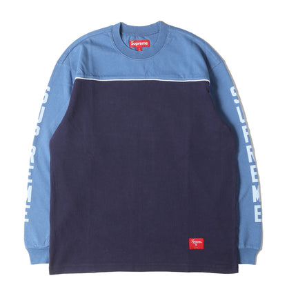 25SS 袖ロゴ パイピング ロングスリーブ Tシャツ(Paneled Piping L/S Top)