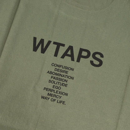 24SS ブランドロゴ クルーネック Tシャツ(INGREDIENTS / SPEC / SS / COTTON)