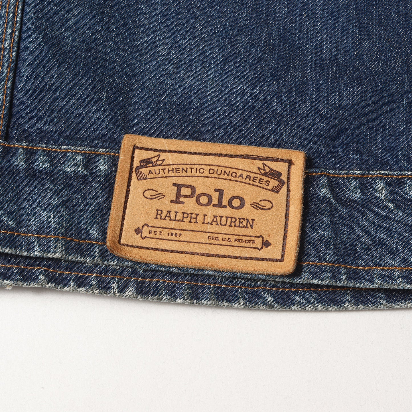 90s 白タグ 襟コーデュロイ デニムジャケット