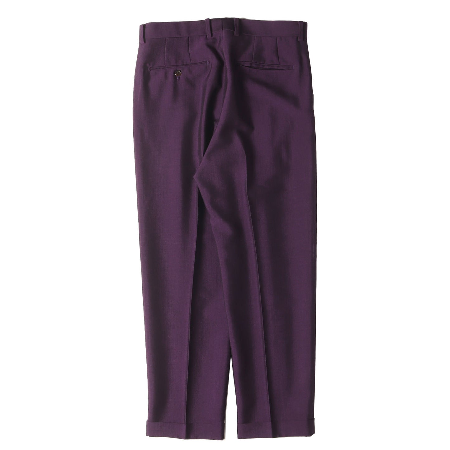 24AW ×DORMEUIL プリーツ スラックスパンツ(PLEATED TROUSERS)