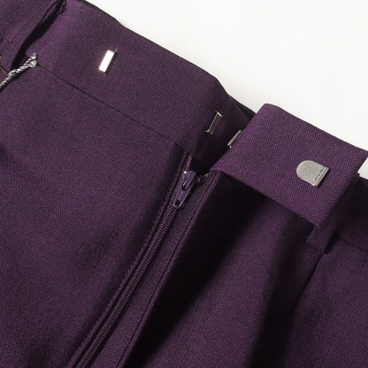24AW ×DORMEUIL プリーツ スラックスパンツ(PLEATED TROUSERS)