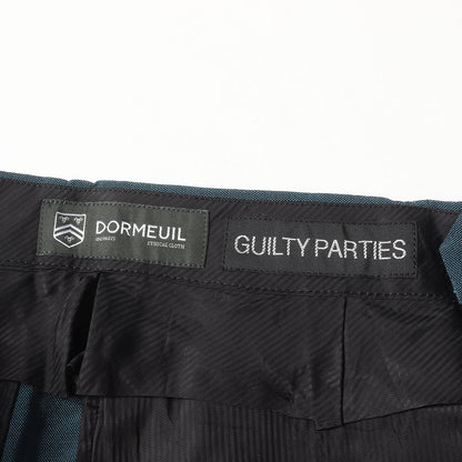 ×DORMEUIL プリーツ スラックスパンツ(PLEATED TROUSERS)